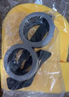 ミニオン仮装　メガネ(レンズなし)&ニット帽