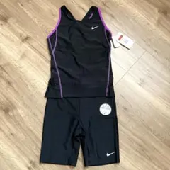 【新品】Nike 水着セット 160 ブラック/パープル