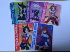 ウマ娘 ミニクリアファイル 5枚セットとおまけ付き