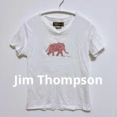 Jim Thompson ジムトンプソン ぞう 半袖Tシャツ ホワイト 白のサムネイル