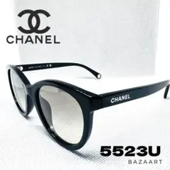 CHANEL シャネル サングラス 5523U黒 ブラック シャネルロゴフレーム