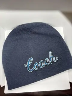 早い者勝ち！【COACH】スクリプト プリント ビーニーのサムネイル