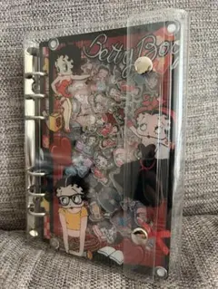 シャカシャカノート　シール帳　バインダー　ベティ