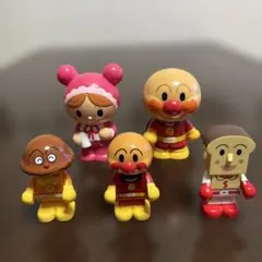 アンパンマン キャラクター人形　フィギュア 5体セット