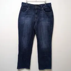 Lee デニム リラックスフィット ストレートレッグ パンツ ジーンズ 濃紺