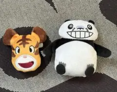 パンダコパンダ ぬいぐるみバッジ　2個セット