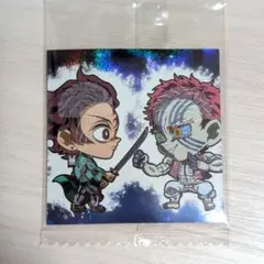 猗窩座 炭治郎 最新14弾 無限城編 鬼滅の刃 シールウエハース　シークレット