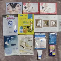 【新品未使用】スキンケア　試供品 12点 まとめ売り 化粧水　乳液　美容液　など