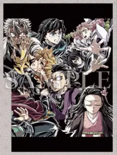 鬼滅の刃 映画入場者特典 フィナーレ特典 エンドロール イラストカード 無限城編