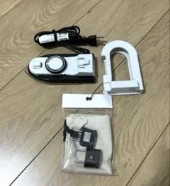 [미품] 무지 료힌 ☆ 휴대용 여행용 다리미 TPA-MJ211 본체 수납 가방 포함