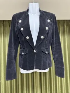 日本未上陸イタリアブランド【MOTIVI】のダブルブレストベロアジャケット