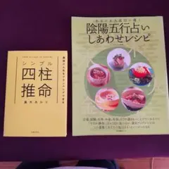 四柱推命・陰陽五行占い 2冊セット