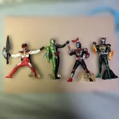 HG DG 仮面ライダー フィギュアセット 電王 カブト ダブル オーズのサムネイル