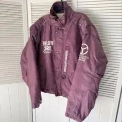 YELLOWCORN イエローコーン バイクジャケット パープル 紫 メンズL