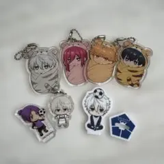 ブルーロック アクリルキーホルダー ガチャガチャ アクリルスタンド まとめ売り