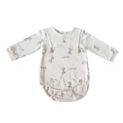 コトリ ディズニー ダンボ 長袖ロンパース 80