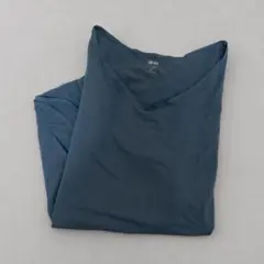 UNIQLO ユニクロ　エアリズム　シームレスVネックロングTシャツ　半袖
