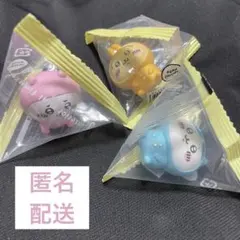 パジャマパーティー　ちいかわ　ハチワレ　うさぎ　インテリアフィギュア　３点セット