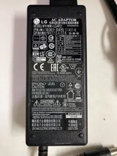 No.319 LG 純正AC ADAPTER LCAP21 19V~1.3A