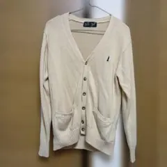 EASTBOY スクールカーディガン ベージュ 女神刺繍　7号