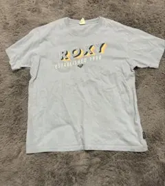 ROXY ライトブルー Tシャツ Mサイズ