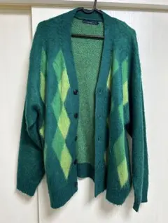 CPCM グリーン カーディガン