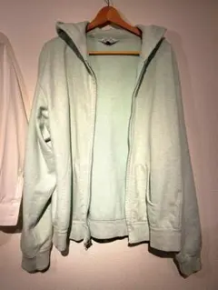 UNUSED ミントグリーン フルジップパーカーのサムネイル