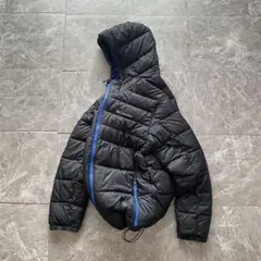 00s Columbia 短丈 down puffer jacket y2k 黒