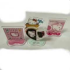 ハローキティ アクリルスタンド セット バラ不可