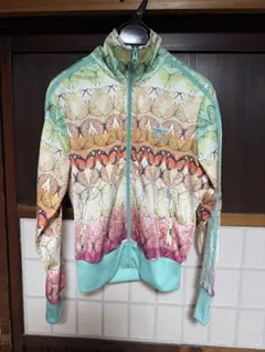 美品 adidas FIREBIRD トラックトップ ジャージ Ｌ☆総柄 蝶々