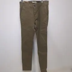 新品 H&M チノパンツ スキニーフィット 28インチ