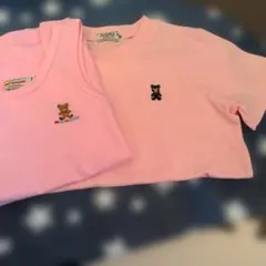 ミキハウス ピンク Tシャツ タンクトップ 120