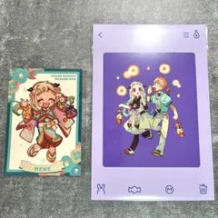 地縛少年花子くん　10周年記念ミュージアム　ポストカード　特典　八尋寧々　源光