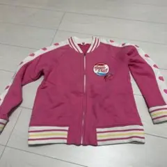 メゾピアノ　140 女の子　パーカー