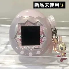 パーツ カスタム パラダイス たまごっち キラキララメ クリアピンク フルセット カスタムパーツ パラダイス用 たまごっち シェル フル 透明 クリア 小物・アクセサリー