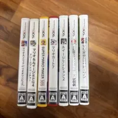 3DSソフト　スーパーマリオ　各シリーズのサムネイル