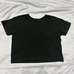 【即購入⭕️】LAGUA GEM ブラック クロップドTシャツ XSのサムネイル