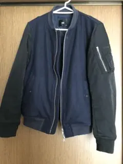 HARE ハレ　異素材ブルゾン　大きめ　レディースにも