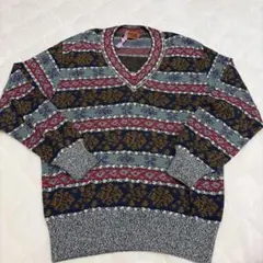 MISSONI UOMO Vネックニットセーター