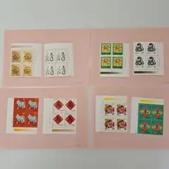 【中国切手・美品】中国切手 第2次十二支切手 田型シート セット(cr21)
