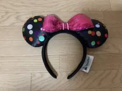ディズニー カチューシャ 海外　水玉　ミニーちゃん　ドット