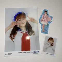 つばきファクトリー 新沼希空 サイン入り生写真2枚セット 新沼希空（つばきファクトリー） - つばきファクトリー新沼希空