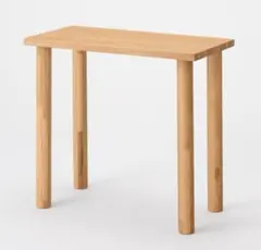 無印良品　オーク材　ナチュラルテーブル天板&脚セット 80×40×72のサムネイル