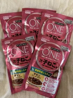 PURINA ONE 子ねこ用 チキン グレービー仕立て 5袋のサムネイル