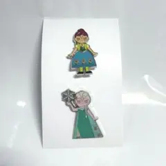 ディズニーリゾートシークレットピンバッジ　アナと雪の女王