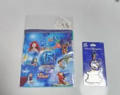 【ディズニーシー限定】ディズニーキーホルダー　巾着袋　アリエル