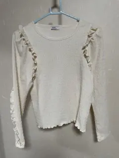 earth フリル カットソー