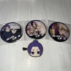 ブルーロック　凪&玲王　缶バッジセット　ヘアピンおまけ