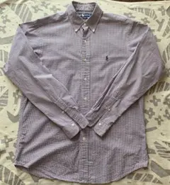 Ralph Lauren 長袖ワイシャツ チェック柄