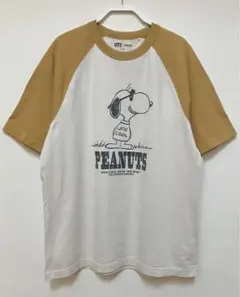 UNIQLO スヌーピー PEANUTS ラグランTシャツ